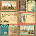 Набор карточек "City scape. Городские пейзажи" (Graphic 45)