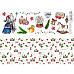 Лист с картинками 10х30 см "Дед мороз и Снегурочка 2" (ScrapMania)