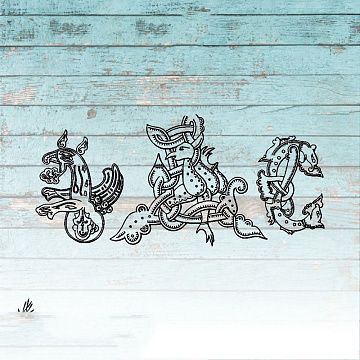 Штамп "Сказочные детали", 4,8х4 см (Креатив)